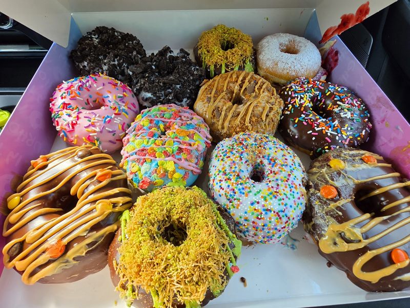 Homie's Donuts food